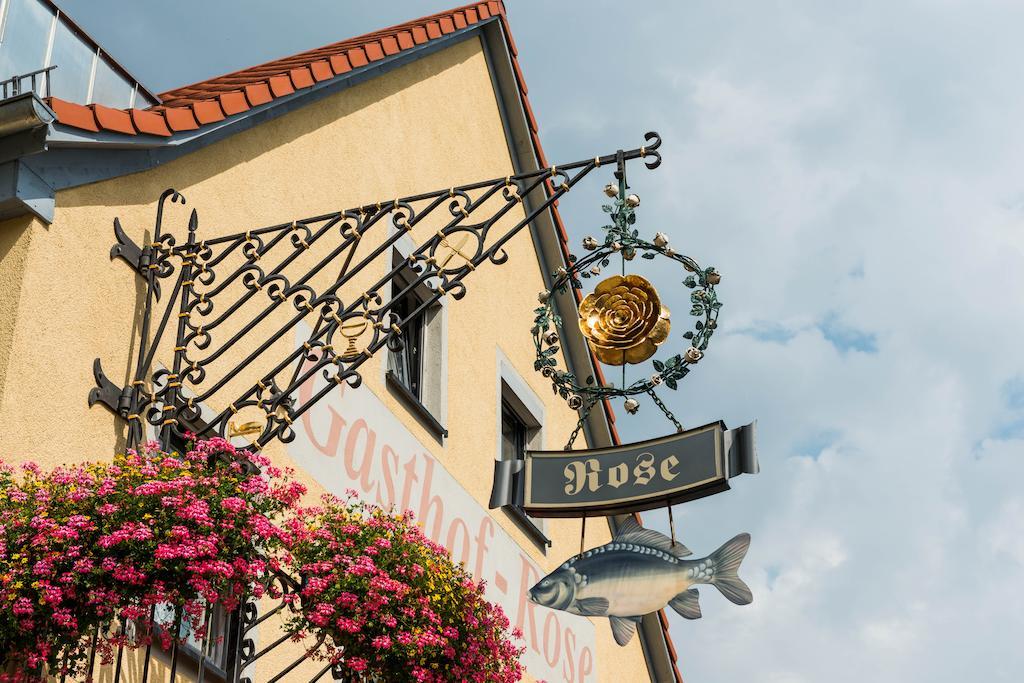 Gasthof Rose Flachslanden Kültér fotó